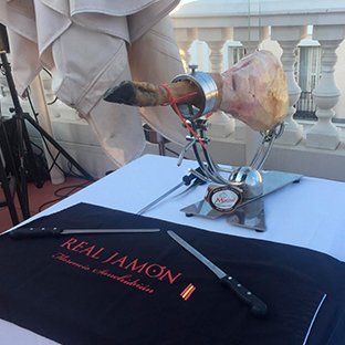 JB Parrondo Cortador profesional de jamon