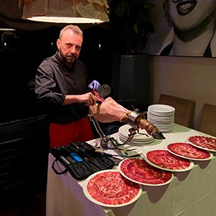 JB Parrondo Cortador profesional de jamon